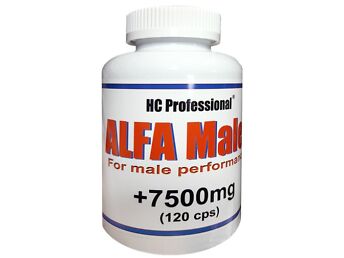 HC PROFESSIONAL ALFA-MALE+ 120KPS (WORKOUT AND SEXUAL PERFORMANCE)