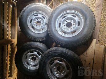 4X 15'' 6X139.7 TERASVELG MICHELIN 235/75R15 REHV