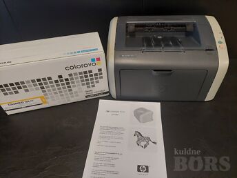 LASERPRINTER HP LASERJET 1010 NB! DEFEKT
