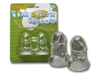 DICKY SALT & PEPPER SHAKERS