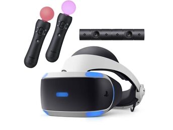SONY PS4 PLAYSTATION VR V2 + CAMERA V2 + 2 MOVE PULT PSVR