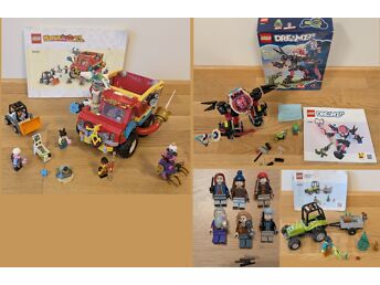 3 LEGO + HARRY POTTERI MINIFIGUURID