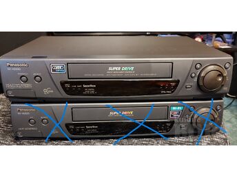 VHS PANASONIC SONY