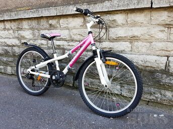 24" JALGRATAS CLASSIC DONNA 2.2 ROOSA, 6 KÄIKU - GARANTII