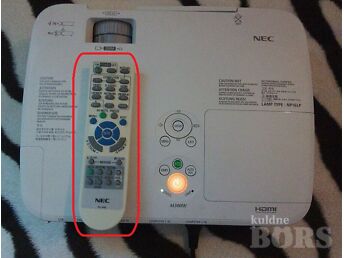 KAUGJUHTIMISPULT (PROJEKTOR NEC M300W).