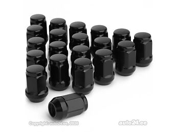 M14 X 1.5 VELJEMUTRID 19MM, MUST, 20 TK