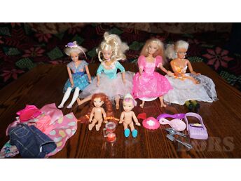 BARBIE NUKUD+ HOBUSED 2TK.14CM.