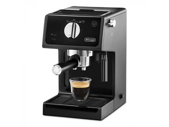 KOMPAKTNE KÄPA ESPRESSO KOHVIMASIN DELONGHI ECP31.21 / MUST - GARANTII