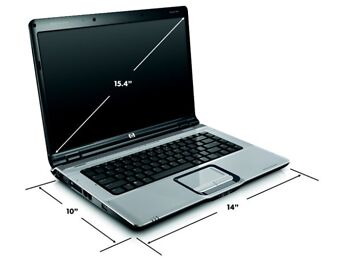 15,4" SÜLEARVUTI HP PAVILION DV6000 1,8 GHZ - GARANTII