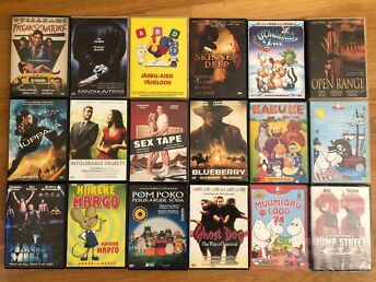 DVD FILMIDE KOGU - 18TK