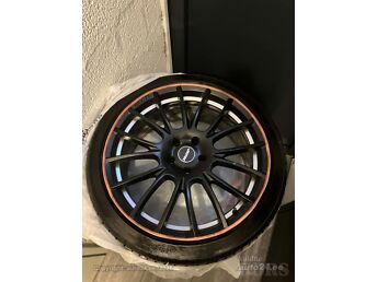 AUTEC VERON V BLACK MATT DIAMOND CUT FORD MUSTANG TRIANGLE EFFEXSPORT (TH202) 99Y