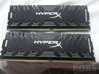 KINGSTON HYPER X PREDATOR LAUAARVUTI MÄLUD 2*4GB DDR4 HX430C15PB3K2/8 1,35V 2TK