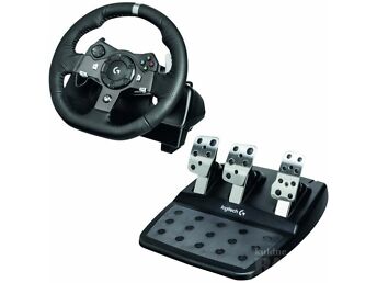 RALLIROOL LOGITECH G920 ROOL + PEDAALID - XBOX - PC - USB - GARANTII