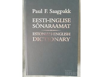 EESTI-INGLISE SÕNARAAMAT