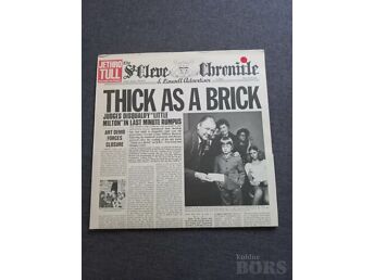 JETHRO TULL "THICK AS A BRICK" NEWSPAPER SLEEVE