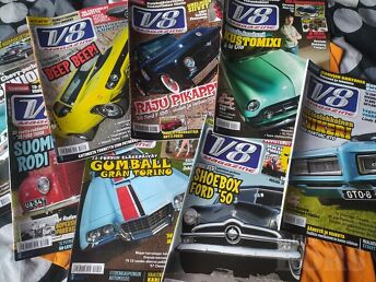 V8 SOOME USA AUTODE AJAKIRJAD