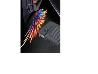 LED-UKSEPROJEKTOR AUTO UKSELE (MULTICOLOR)