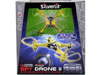 UUS KAAMERAGA DROON SILVERLIT SPY DRONE II 2,4 GHZ - GARANTII