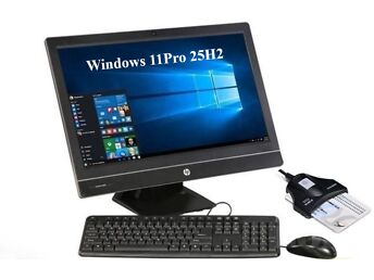 FULL HD HP ELITEONE 23" 16X9 I5,WINDOW 11PRO 25H2,ID,8/SSD120/HDD500,ID,WEBKAAM/MIKR.,KOLARID,LAN 1 GB,DUAL WIFI,KLAVIATUUR,HIIR