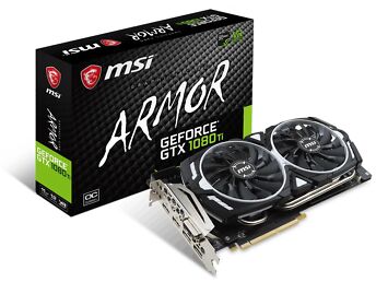 GEFORCE GTX 1080TI ARMOR 11G OC, MSI