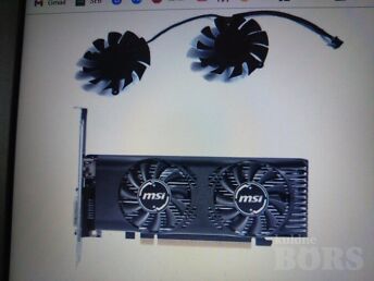 GRAAFIKAKAARDI GEFORCE GTX 1650 VENTILAATOR
