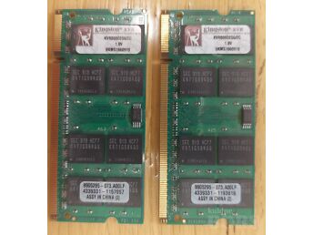 KINGSTON 2GB SO-DIMM DDR2 800 X 2