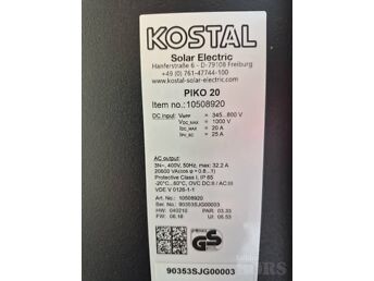 VÕRGUINVERTER KOSTAL PIKO20