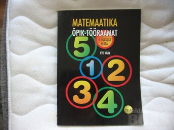MATEMAATIKA TÖÖRAAMAT 1.KLASSILE,II OSA.EVE VÄRV,2000.A.120 LK.