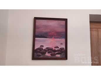 AKVARELL 54X44 CM H.VIIRMANN 91.A. ORIGINAL