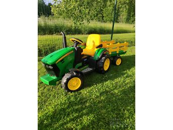 JOHN DEERE PEG PEREGO ELEKTRILINE LASTETRAKTOR 12V