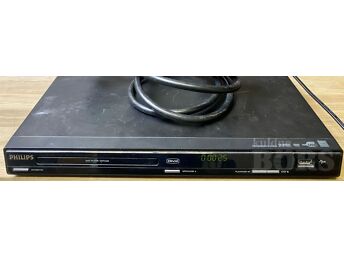 PHILIPS DVD/CD/DIVX/MP3/USB MÄNGIJA REGIOONIVABA DVP3260