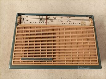 ESIMENE ALPINIST RAADIO MUDEL. ROHELINE