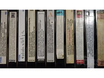 VHS KASSETID, FILMID
