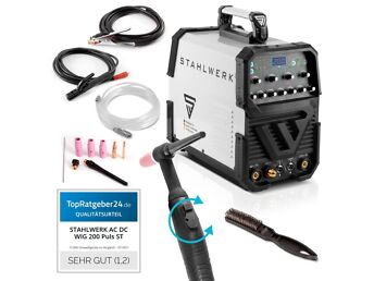 KEEVITUSMASIN KEEVITUS STAHLWERK AC/DC TIG 200 PULSE ST IGBT