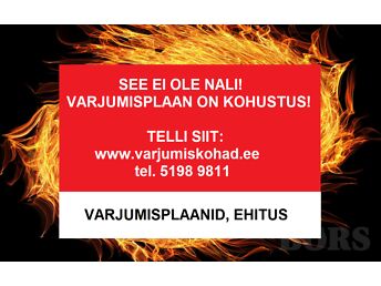 VARJUMISPLAANID JA VARJUMISKOHAD KORTERIÜHISTUTELE