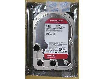 KÕVAKETAS WESTERN DIGITAL RED NAS 4TB WD40EFAX NASWARE