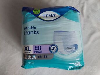 TENA PROSKIN PANTS PÜKSMÄHKED XL VANURILE
