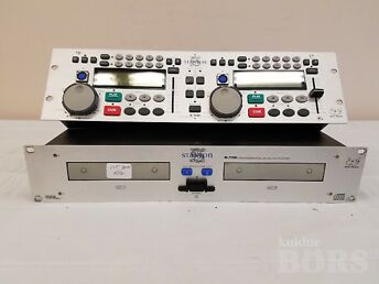 DJ DUAL - DUUBEL CD MÄNGIJA + MIXER PULT DJ STANTON S-700 - GARANTII