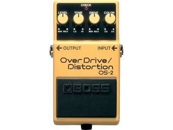BOSS OS-2 OVERDRIVE - DISTORTION PEDAAL - GARANTII