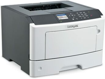 PROFESSIONAALNE MUSTVALGE LASERPRINTER LEXMARK MS510DN, SAADAVAL 10 TK - GARANTII