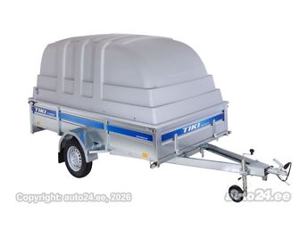 TIKI TREILER CS300-LH 3.00X1.5M 750KG PLASTKAANEGA + VINEERIGA -26