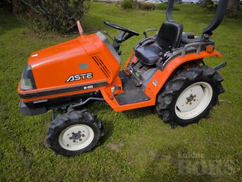 KUBOTA ASTE A155 4X4 VÄIKETRAKTOR KOOS DOKUMENTIDEGA