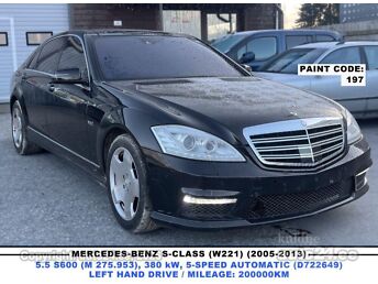 MERCEDES-BENZ S 600 (2005 - 2013)