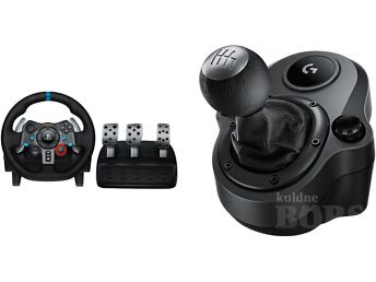 LOGITECH G29 ROOL, PEDAALID, KÄIGUKAST SONY PS4/PS5/PC