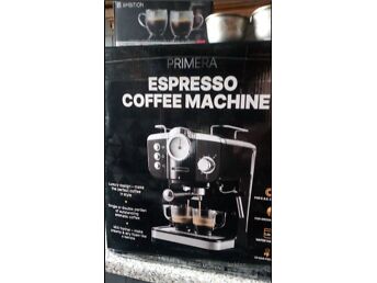 RETRO VÄLIMUSEGA ESPRESSO KOHVIMASIN + PAKK KOHVI