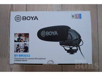 BOYA BY-BM3032 MIROFON KAAMERALE - VÄGA HEA KVALITEET