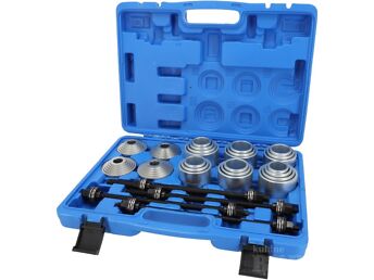KOMPLEKT PUKSIDE, LAAGRITE EEMALDAMISEKS 34-82 MM, 28-OSALINE KOMPLEKT, RESSER