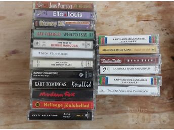 AUDIOKASSETID, CD, VINÜÜL, ŠELLAK