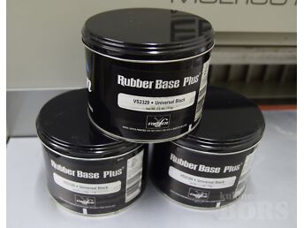 TRÜKIVÄRV VANSON RUBBER BASE PLUS BLACK (3X 1KG)