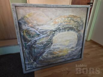 KUNST MAAL DEKORATSIOON LAIUS 104 CM KÕRGUS 94 CM